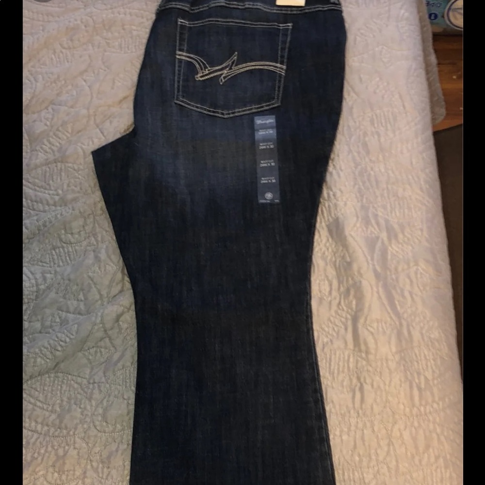 Plus size women’s Wrangler bootcut jeans